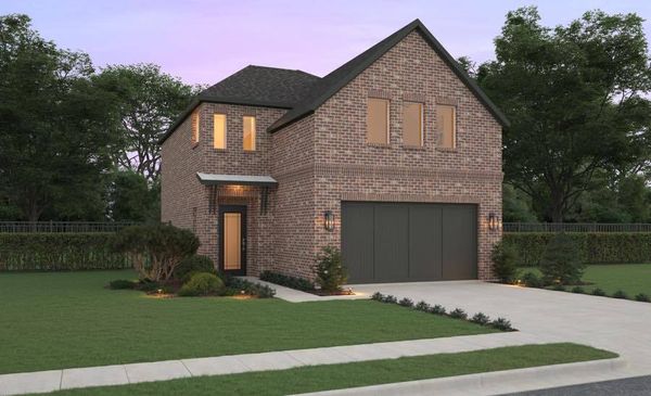 Naples - 2 Story House Plans in TX