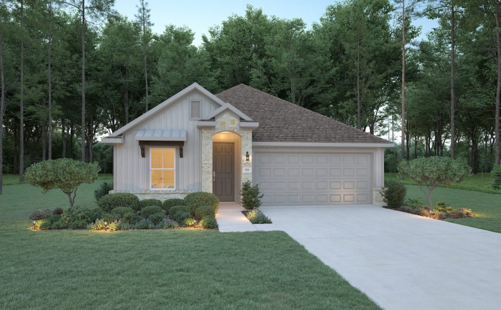 Willow - Single Story House Plans in TX