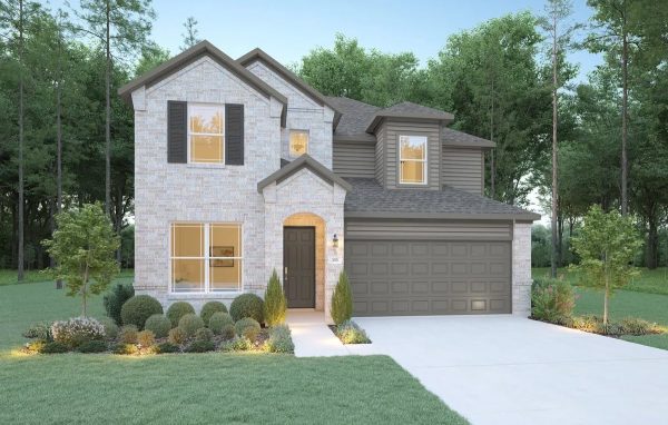 Elm - 2 Story House Plans in TX