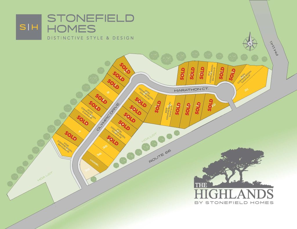 The Highlands Plat Map