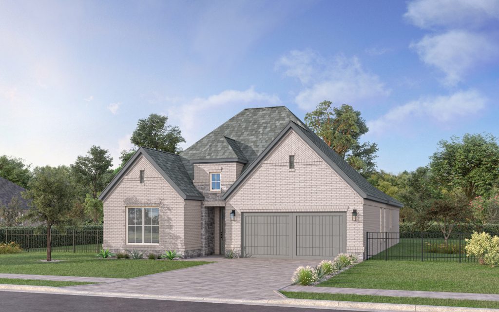Cayman Elv E - Single Story House Plans in TX