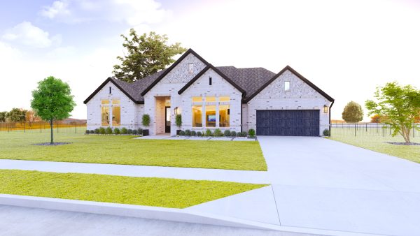 Bali - Single Story House Plans in TX