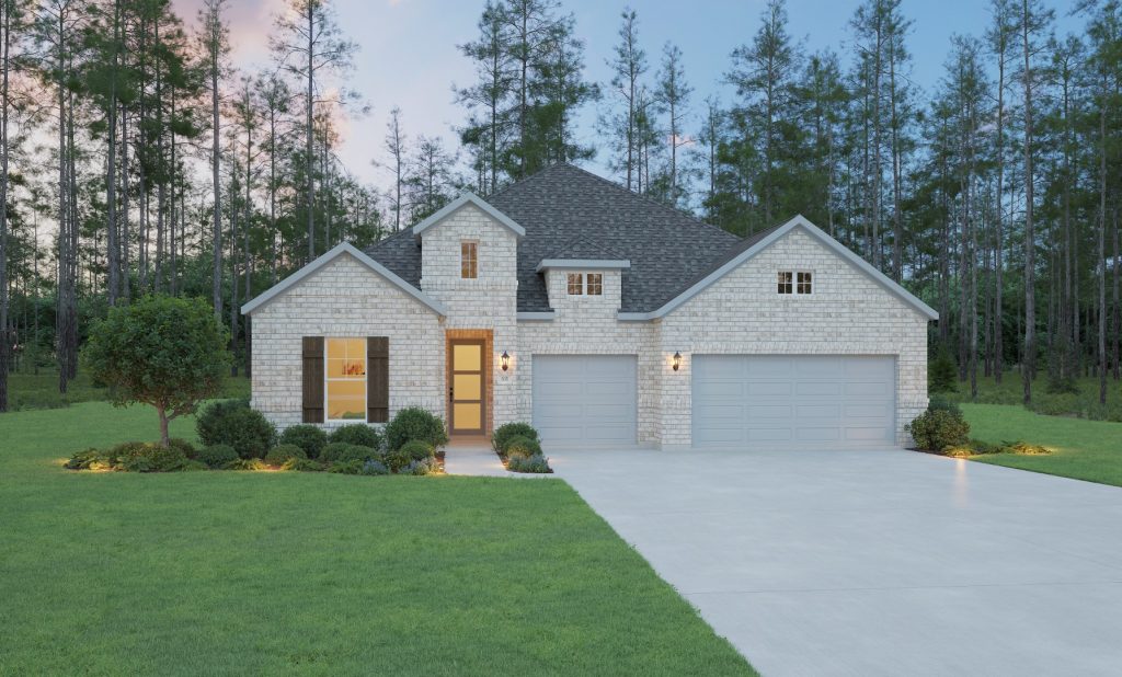 The Santorini Model front elevation from Stonefield Homes