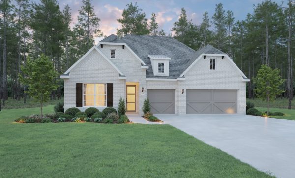 The Mykonos Model front elevation from Stonefield Homes