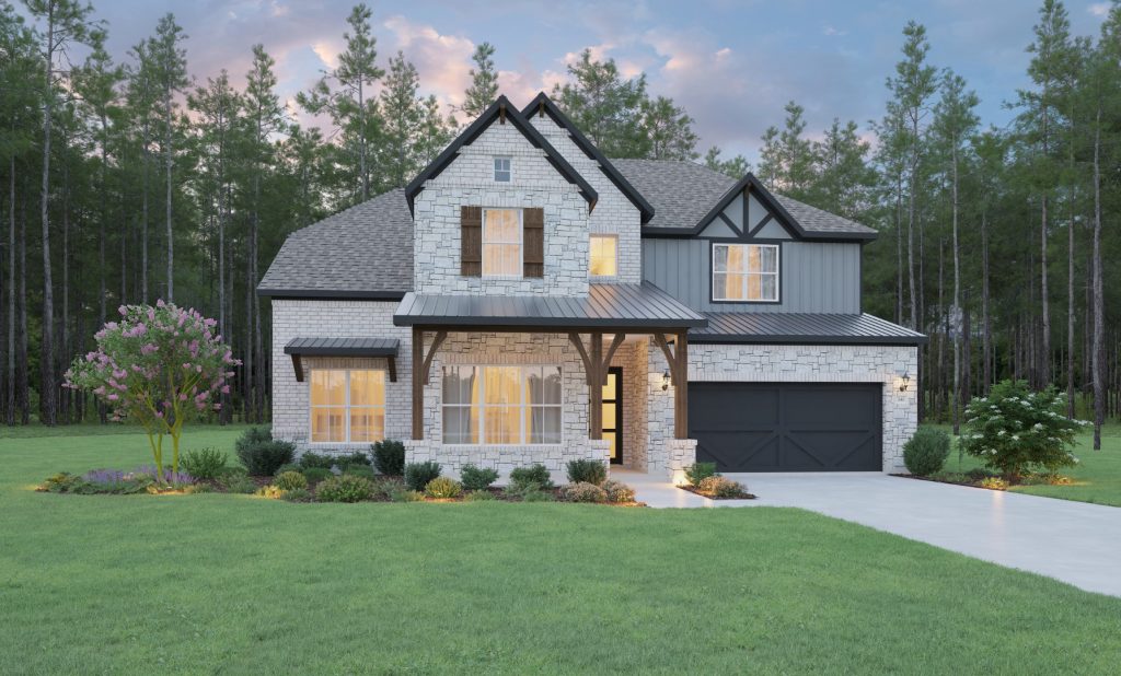 The Catalina Model front elevation from Stonefield Homes